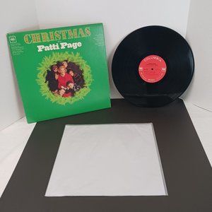 Patti Page Christmas VTG 1965 Vinyl Record CL2414 Nonbreakable Columbia Mono VG+
